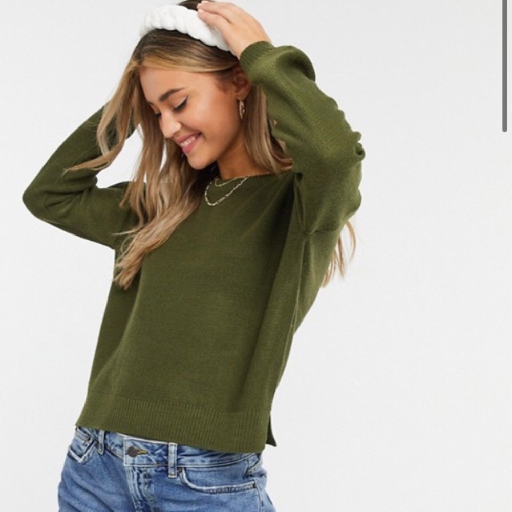 ASOS green sweater size small